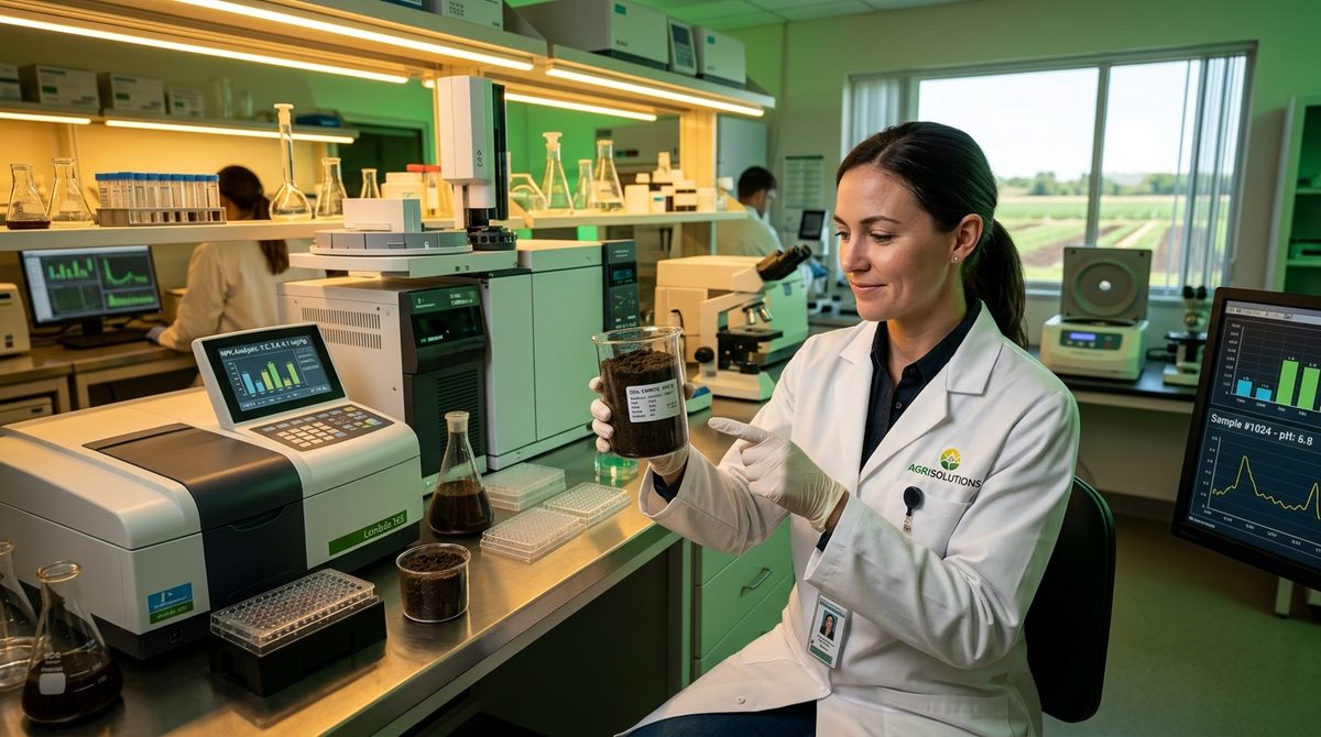 Como escolher o laboratório ideal para análise de solo na sua lavoura